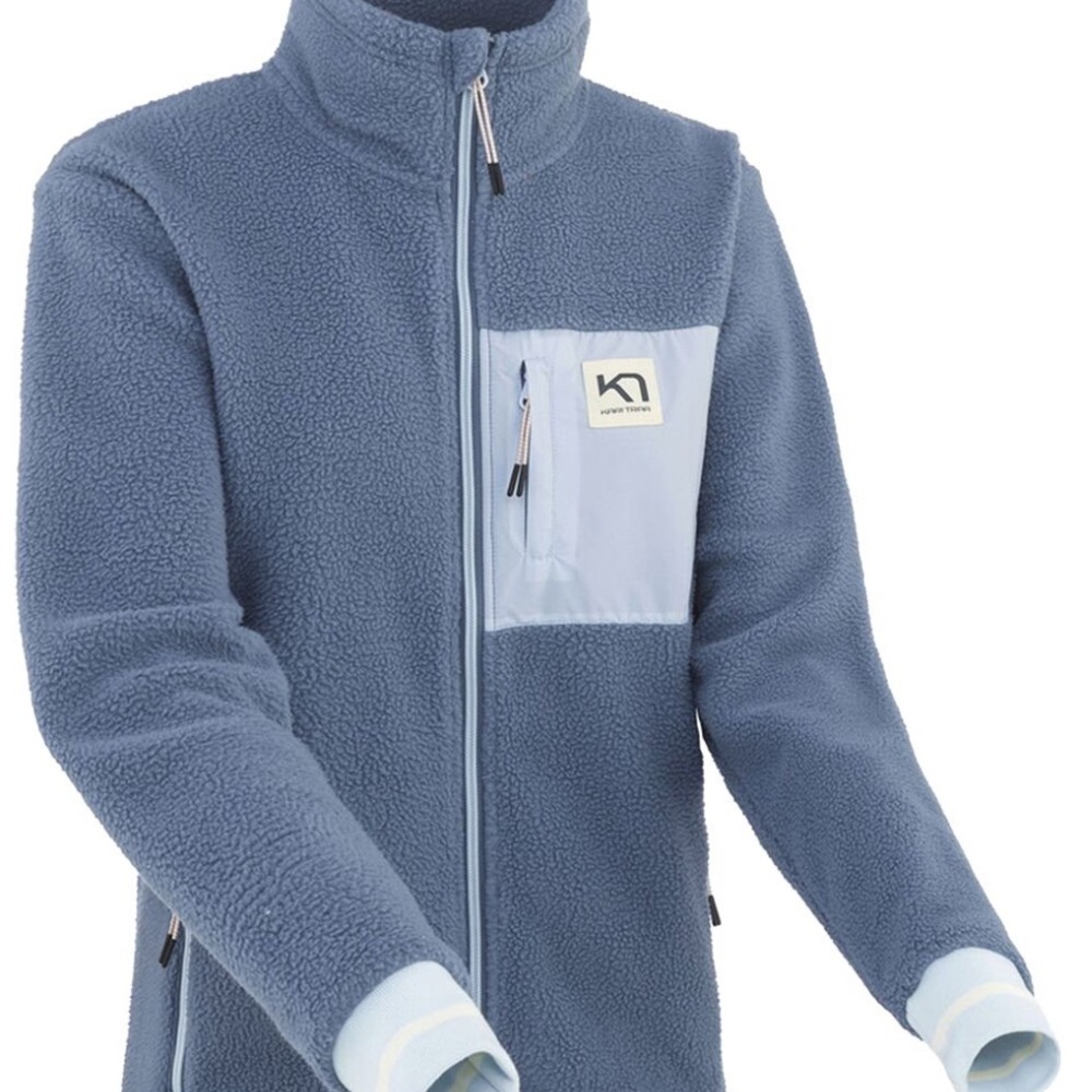 Kari Traa mid layer Sky Blue Fleece Jacket